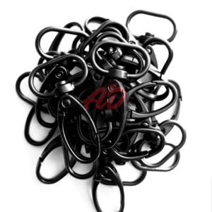 20mm Lanyard Oval Hook Black